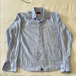 UNTUCKit Men's Blue Patterned Shirt